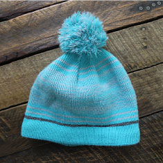 Cắt nền mũ đan cho trẻ em